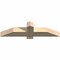 Ekena Millwork Eugene Rough Sawn Timber Gable Bracket, Douglas Fir, 36"W x 9"H x 4"D x 4"F, 6/12 Pitch GBW036X09X0404EUG00RDF - alternate 4